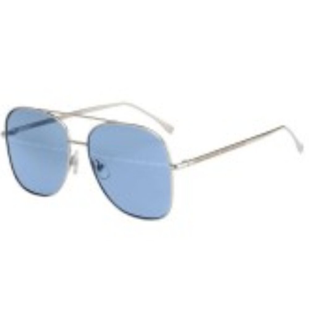 Fendi Women's Blue Aviator Sunglasses